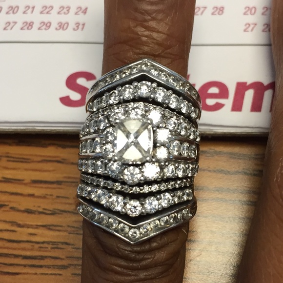 4 ct diamond ring - Picture 2 of 4